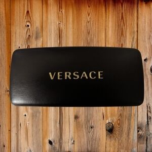 Versace Glasses Black Case